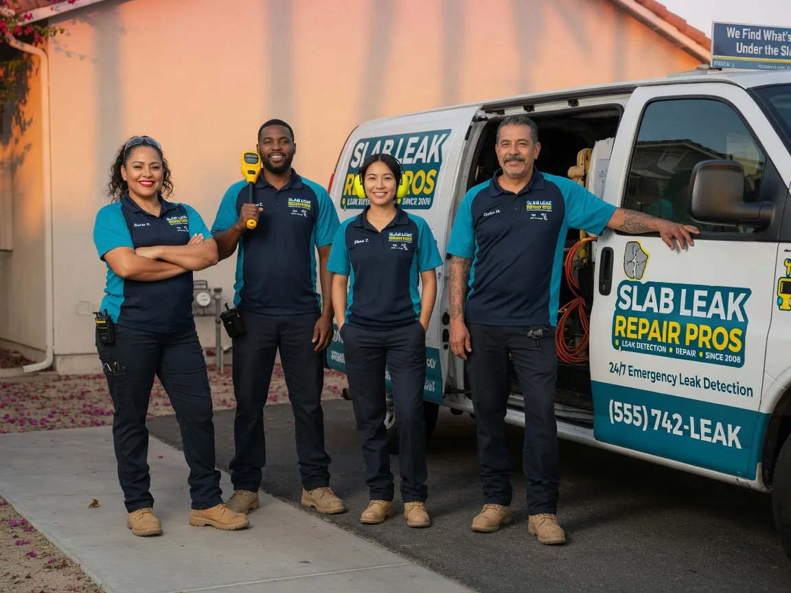 Slab Leak Repair company in Nachusa, IL